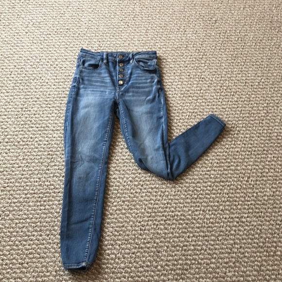 Button-Up Skinny Jeans from American Eagle - Picture 2 of 7